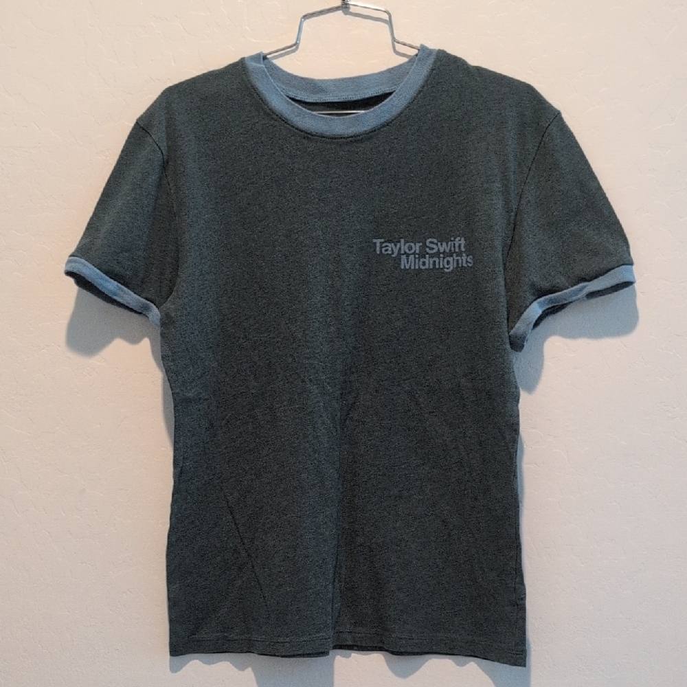 Taylor Swift Midnights Tee with Blue Trim